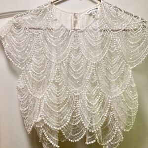 Catherine Deane Monique beaded bridal top